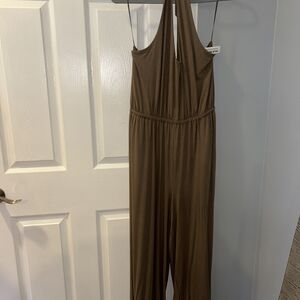 Old Navy Chocolate Brown Jumpsuit